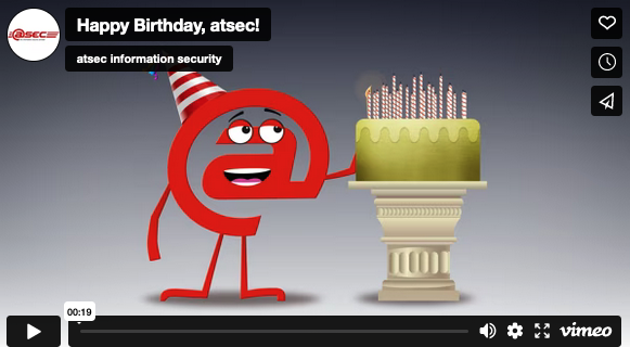 Happy Birthday, atsec!